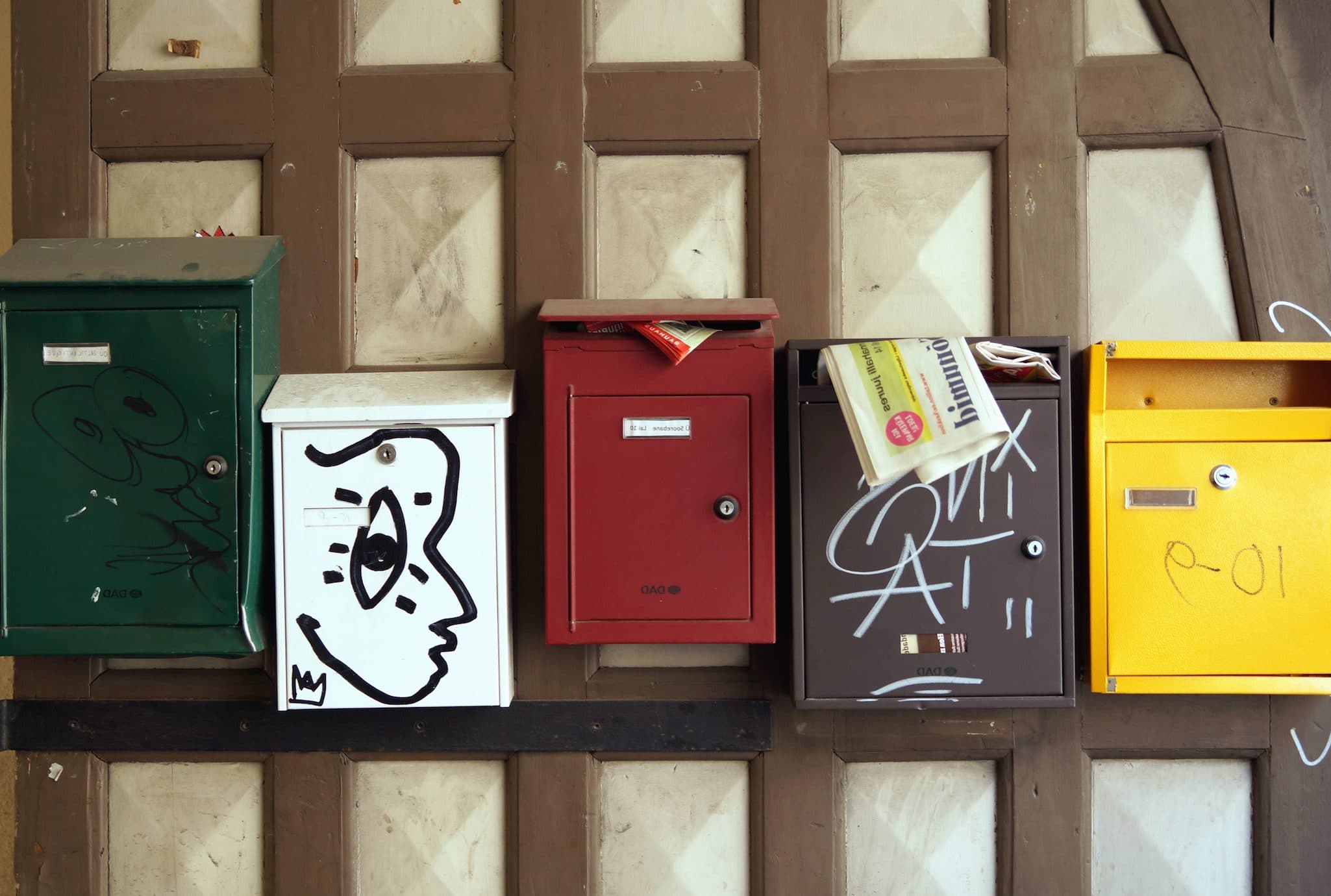 Ouvrir une serrure de boîte aux lettres