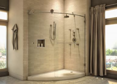 Voir nos services de Installer un élément de la douche