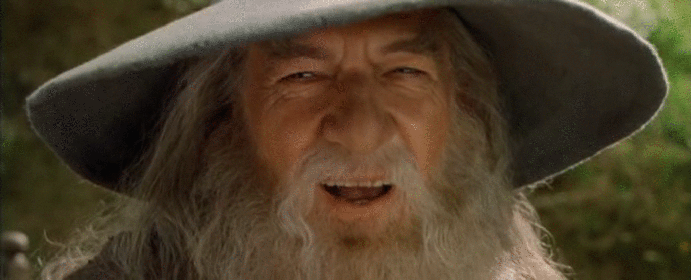 Tenor gif-gandalf rit à une blague-Bob! Dépannage-maintenance préventive